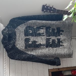 Women's Aritzia Wilfred Free Wool Alpaca Blend Chunky Knit Sweater Sz S Grunge